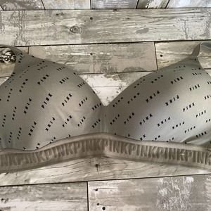 Victoria's Secret wear everywhere lightly lined green bra 34DD